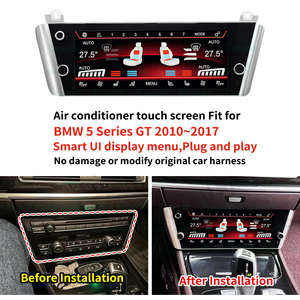 10.25 inch kỹ thuật số AC khí hậu màn hình cho BMW 5 Series GT F07 2009-2017 LCD Điều hòa không khí bảng điều khiển màn hình cảm ứng đơn vị đứng đầu - Product Image 2