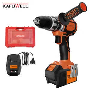KAFUWELL PA4539H mesin bor nirkabel, bor kekuatan Lithium 20v, kemudi bertenaga baterai besar, mesin bor nirkabel - Product Image 1