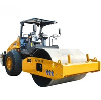 Rouleau compresseur vibrant à tambour unique XS113E de 11 tonnes avec moteur, pompe et moteur électrique haute efficacité – Meilleur prix à vendre