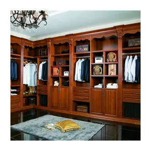 Cổ điển tủ quần áo khai hoang Gỗ Tếch 3 cửa tủ quần áo almirah Thiết kế rắn gỗ sản xuất - Product Image 1