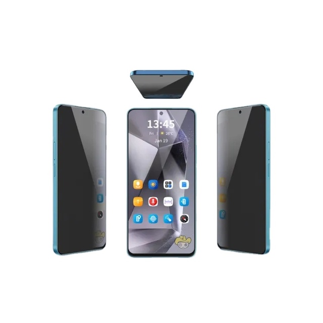Edge-to-Edge Privacy Screen Film | 360° Anti-Peep | Sensitive Unlocking | Scratch-Resistant for Galaxy S25 S24 S23 S22