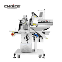 Machine à coudre industrielle automatique à double aiguille GC254-ZD de haute technologie pour l'attache de boucles de ceinture