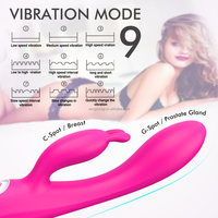Nouveau Vibrateur Lapin G-Spot 2026 avec Fonction Chauffante et Oreilles de Lapin pour le Plaisir Féminin