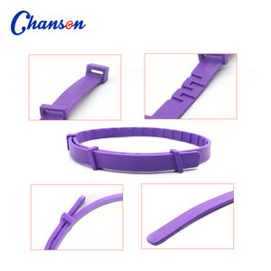 Collar calmante para perros de lujo con logotipo personalizado de fábrica Chanson, paquete de 4 de goma sólida para reducir la ansiedad - Product Image 5