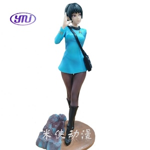 <span class=keywords><strong>Star</strong></span> <span class=keywords><strong>Trek</strong></span> Vulcan respuesta saludando científico Vulcan StarCraft de pie Pose figura modelo al por mayor - Product Image 1