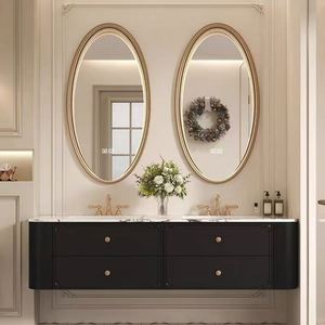 Mueble de Baño Doble de Pared de Estilo Europeo con Espejo Inteligente Doble - Product Image 5