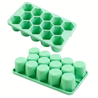 Moule à glace réutilisable en silicone Chinfai, qualité alimentaire, pour bâtonnets glacés faits maison, outils de fabrication de glaces DIY