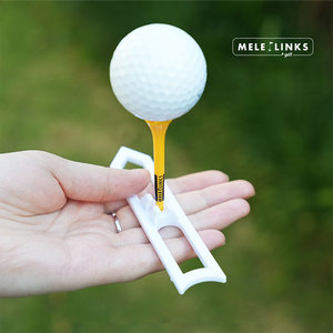 Tee en plastique de golf Visée précise avec une <span class=keywords><strong>grande</strong></span> cohérence Testé robotiquement pour réduire <span class=keywords><strong>la</strong></span> rotation de <span class=keywords><strong>la</strong></span> balle Pack de 3 accessoires de golf - Product Image 1