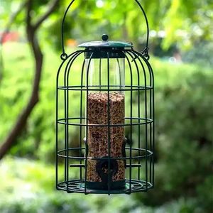 Stokta çift kafes <span class=keywords><strong>Metal</strong></span> aksesuarları ile büyük açık bahçe kuş besleyici Pet kafesleri - Product Image 5