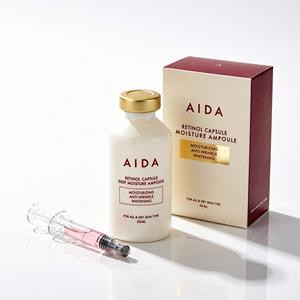 Ampoule hydratante en capsules de rétinol AIDA 50 ml, sérum pour tous types de peaux - Product Image 1