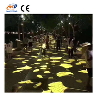 Software interactivo Proyección al aire libre Entretenimiento para niños Proyección de piso Proyector interactivo