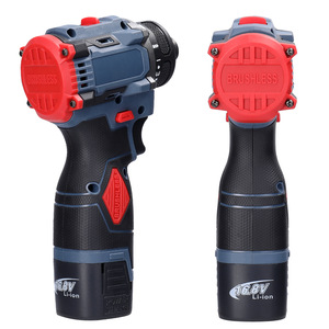 Perceuse-<span class=keywords><strong>visseuse</strong></span> à chocs <span class=keywords><strong>sans</strong></span> balais 16,8 V à charge rapide pour usage domestique, vitesse variable, sur batterie - Product Image 5