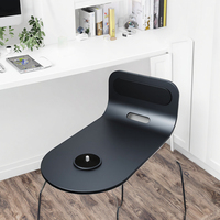 Support mural pour projecteur robuste avec filetage de 1/4 de pouce, accessoire universel avec capacité de charge de 10 kg, installation fixe stable W8