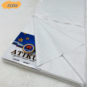 Super Quality Men <strong>Cotton</strong> <strong>Fabric</strong> 2025 Designs <strong>swiss</strong> Voile Polish Lace Nigerian Atiku 5 Yards - Product Image 4