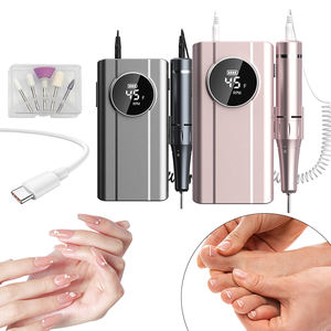 Airsee ที่ตะไบเล็บอะคริลิคไฟฟ้าแบบมืออาชีพชาร์จไฟได้เครื่องทำเล็บมือเล็บเท้า - Product Image 1
