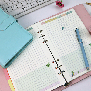 Cahier de agenda à spirale A6, feuilles larges, recharge, pour Journal hebdomadaire, agenda, Journal intime - Product Image 4