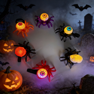 Reloj de Araña Luminoso de Halloween, Lámpara de Ojo, Pulsera, Adorno, Recuerdo para Fiesta Infantil, Accesorio de Cosplay, Truco o Trato - Product Image 5