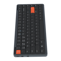Clavier mécanique à profil bas de haute qualité à 84 touches, logo personnalisable, LED