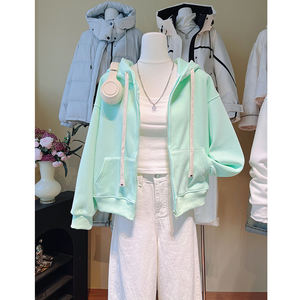 <span class=keywords><strong>Sweat</strong></span>-shirts de haute qualité, fermetures éclair à <span class=keywords><strong>capuche</strong></span>, petits et simples cardigans et <span class=keywords><strong>sweat</strong></span>-shirts produits par l'usine - Product Image 4