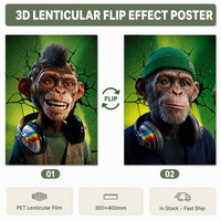 Más de 200 Diseños en Stock, Nuevas Imágenes con Efecto 3D, Impresiones Lenticulares 3D de Plástico Ecológico, Pósters de Anime para Decoración