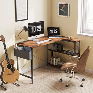 Moderner Computertisch für Kinder Tragbare Schwarze Wollfilz Faltbare Eckschreibtischunterlage Platzsparender Notebook-Ständer - Product Image 3
