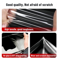 Rordon Garantie 10 ans Meilleure vente Film de protection de peinture (PPF) TPH couleur noir mat pour carrosserie de voiture, film vinyle de changement de couleur pour voiture
