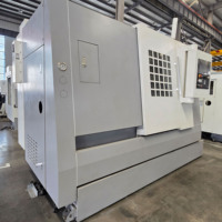 Tour CNC horizontal multifonctionnel TCK56Y, 4 axes, haute précision, robuste, pour l'automobile, le médical et la fabrication de composants.