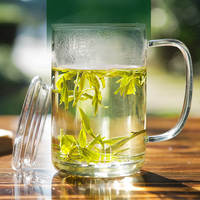 Thé vert biologique Longjing Long Jing de Hangzhou de haute qualité fait à la main, certifié UE USDA