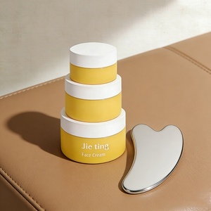 50g <b>Empty</b> Cosmetic Eye Cream <b>Jar</b> 50ml Color Frosted Glass Skin Care Cream with Lid - Product Image 4