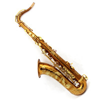 Eastern Rust-Resistant Brass Tenor Saxophone with Dark Gold Lacquer