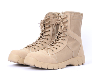 Bottes en toile imperméables légères noires camouflage désert personnalisées DFC1112 pour la vente en gros - Product Image 5