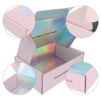 Papier cadeau personnalisé Boîte d'emballage de brillant à lèvres pour soins de la peau durables et écologiques de luxe