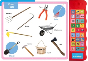 Libro de Sonidos de Animales de Granja Educativo para Niños Pequeños con Funciones Interactivas de Aprendizaje en Inglés - Product Image 6