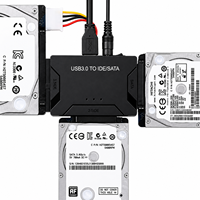 Adaptador USB 3.0 a IDE SATA para Disco Duro HDD SSD de 2.5 y 3.5 Pulgadas, Convertidor Externo