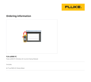 Módulo de Pinza Amperimétrica Inalámbrica A3000 True-RMS para Corriente Alterna con Registro de Datos, Pantalla LCD Retroiluminada, Medición de Corriente de Arranque de 0.5-400 A, 600 V, Alcance de 20 m - Product Image 4