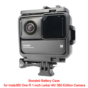 YEAH Anti-Vibration Protection Cadre Shell Case Cage de protection pour Insta360 One R Boosted batterie 1 pouce <span class=keywords><strong>Leika</strong></span>/ 4K/ Insta 360 - Product Image 2