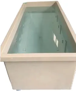 Rabatt!!!! Fiberglas-Anbau betten für Aquaponics Fiberglas-Aquarium NUR 7 TANK