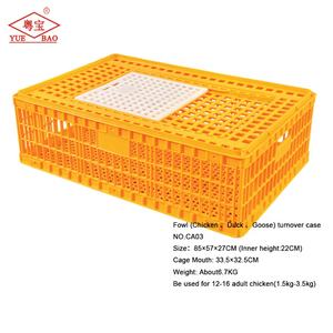 Caisses pliables en plastique pour le transport de poulets, jaulas para gallo de pelea transportable - Product Image 6
