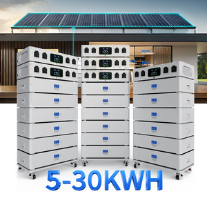5kwh 10kwh 15kwh 30kwh Lifepo4 <b>Battery</b> <b>48v</b> Solar Energy Storage <b>Battery</b> System Stackable Lithium <b>Battery</b> Pack - Product Image 1