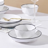 Ensemble d'assiettes à dîner en céramique, prix Offre Spéciale, nouveaux ensembles de dîner en porcelaine de style 2022