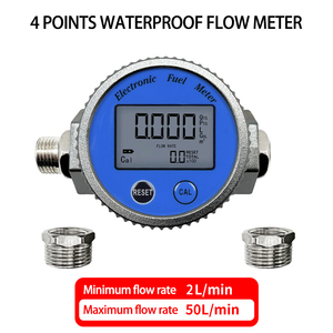 Factory Spot Direct Sale of 4-point Diameter <strong>Flowmeter</strong> Aluminum Alloy Material <strong>Flowmeter</strong> Waterproof High-precision <strong>Flowmeter</strong>