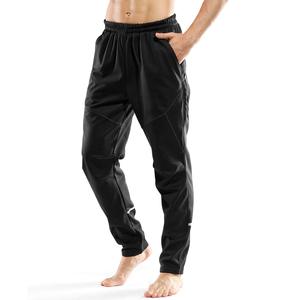 Caliente de lana térmica transpirable ciclismo pantalones ropa deportiva pantalones de los hombres - Product Image 1