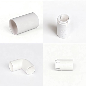 Kangtai Pvc Geïsoleerd 90 Elleboogpijpfittingen Glad Oppervlak Plastic Producten In Elektrische Series - Product Image 4