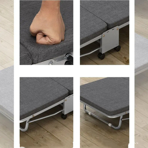<span class=keywords><strong>Lit</strong></span> pliant de <span class=keywords><strong>bureau</strong></span> individuel, <span class=keywords><strong>lit</strong></span> pliant à trois volets pour la pause déjeuner et la sieste - Product Image 5