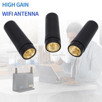 Antena WiFi Eksternal Ukuran Kecil 27.5MM 5dBi 2.4G dengan Konektor SMA