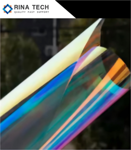 Vente en gros Offre Spéciale transparent irisé arc-en-ciel teinte décoration bâtiment de protection coloré teinte Film par Rina Tech - Product Image 3
