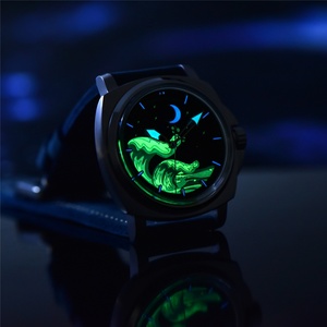 Pagani Design YS014 Sport Luxury Leather Strap Men's Automatic <b>Mechanical</b> <b>Watch</b> Stainless Steel Sapphire Glass Waterproof 10Bar - Product Image 4
