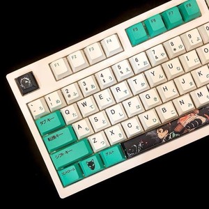 Chủ Đề Demon Slayer 131 Phím PBT Nhuộm Thăng Hoa <span class=keywords><strong>Cherry</strong></span> Chiều Cao Cho 61 63 64 68 75 84 87 98 104 108 Phím Bàn Phím Cơ - Product Image 4