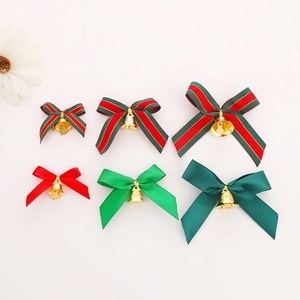 Campana de Navidad con Lazo, Adorno Colgante para Árbol de Navidad - Product Image 2