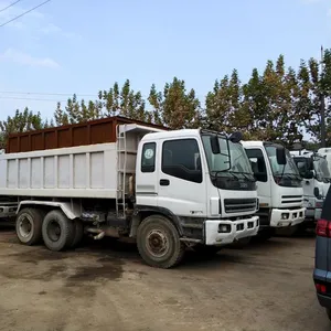 Usado Isuzu camión volquete usado Isuzu camión volquete 6X4